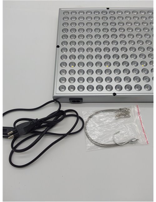  LED Crece la Luz, Luces de Cultivo Colgantes para Plantas de Interior de Espectro Completo, Lámpara Cultivo con Cordón Alambre 