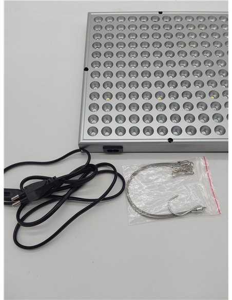  LED Crece la Luz, Luces de Cultivo Colgantes para Plantas de Interior de Espectro Completo, Lámpara Cultivo con Cordón Alambre 