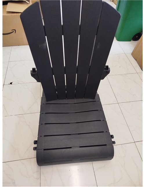 Keter Alpine Adirondack - Sillas de resina para exteriores con portavasos, perfectas para playa, piscina y asientos de hogueras