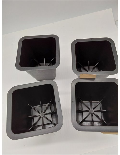 Lufia Elevadores de Muebles de Cama, Elevadores de Cama Resistentes de 15 cm para Sofá, Mesa, Silla o Escritorio, Juego de 4 Ele