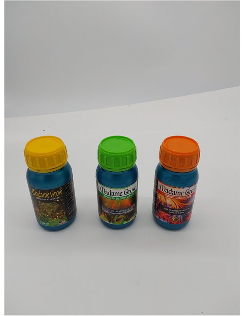 MADAME GROW fertilizante 420 plantas verdes - abono plantas verdes - abono liquido para plantas - fertilizante crecimiento unive