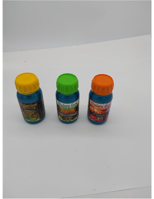 MADAME GROW fertilizante 420 plantas verdes - abono plantas verdes - abono liquido para plantas - fertilizante crecimiento unive