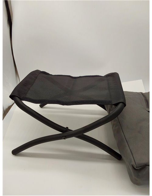 IBUYKE 11.8” H Reposapiés Plegable, Rectangular Reposapiés Taburete Acento Otomana para Silla Perezosa, Moderno Reposapiés Portá