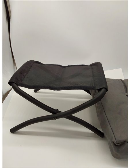 IBUYKE 11.8” H Reposapiés Plegable, Rectangular Reposapiés Taburete Acento Otomana para Silla Perezosa, Moderno Reposapiés Portá