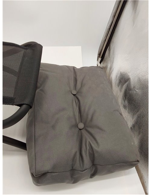 IBUYKE 11.8” H Reposapiés Plegable, Rectangular Reposapiés Taburete Acento Otomana para Silla Perezosa, Moderno Reposapiés Portá