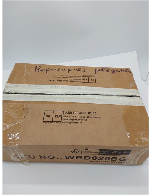 IBUYKE 11.8” H Reposapiés Plegable, Rectangular Reposapiés Taburete Acento Otomana para Silla Perezosa, Moderno Reposapiés Portá