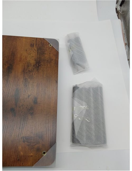 APICIZON 3 Tier Mesita Auxiliar, Mesa Auxiliar Salon, Mesita de Noche Estrecha con Espacio de Almacenamiento, 40x30x61.5cm, Mesi