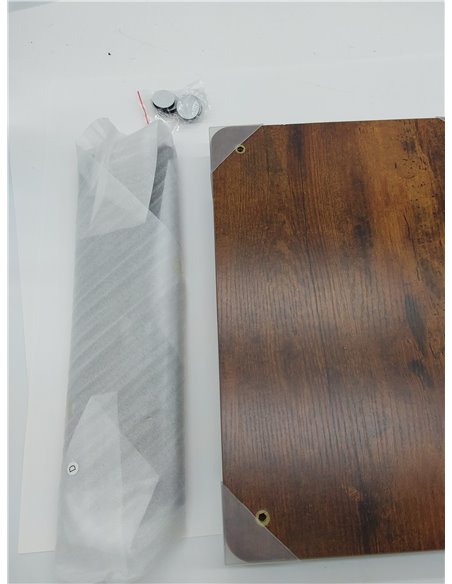 APICIZON 3 Tier Mesita Auxiliar, Mesa Auxiliar Salon, Mesita de Noche Estrecha con Espacio de Almacenamiento, 40x30x61.5cm, Mesi