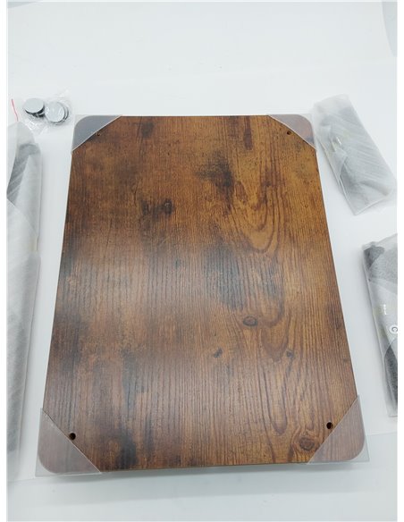 APICIZON 3 Tier Mesita Auxiliar, Mesa Auxiliar Salon, Mesita de Noche Estrecha con Espacio de Almacenamiento, 40x30x61.5cm, Mesi