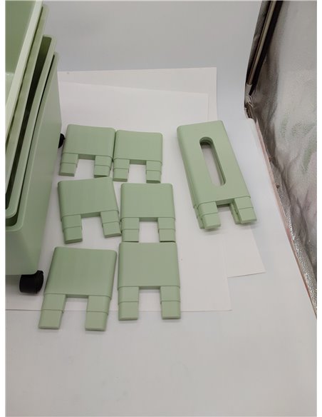 Carrito móvil multiusos para libros de estudiantes con estante para revistas y estante de almacenamiento de artículos diversos, 