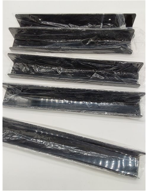 Lifewit Estantes flotantes para vinilos, Paquete de 6 Unidades de 12 Pulgadas, estantes de Pared de acrílico Transparente para d