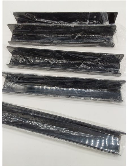 Lifewit Estantes flotantes para vinilos, Paquete de 6 Unidades de 12 Pulgadas, estantes de Pared de acrílico Transparente para d