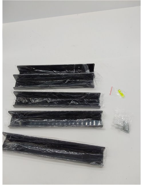 Lifewit Estantes flotantes para vinilos, Paquete de 6 Unidades de 12 Pulgadas, estantes de Pared de acrílico Transparente para d