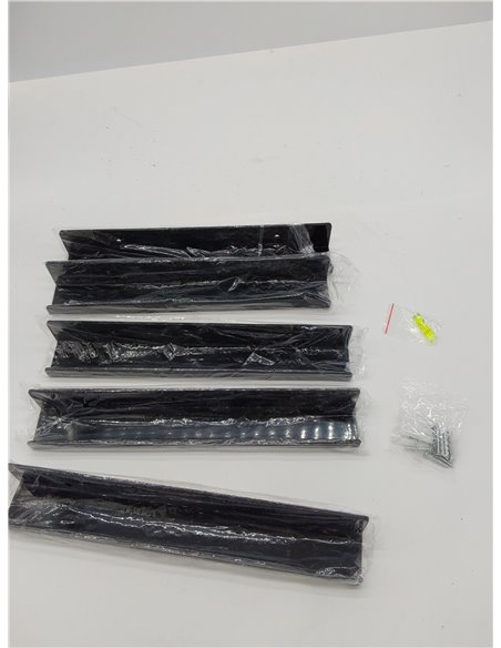 Lifewit Estantes flotantes para vinilos, Paquete de 6 Unidades de 12 Pulgadas, estantes de Pared de acrílico Transparente para d