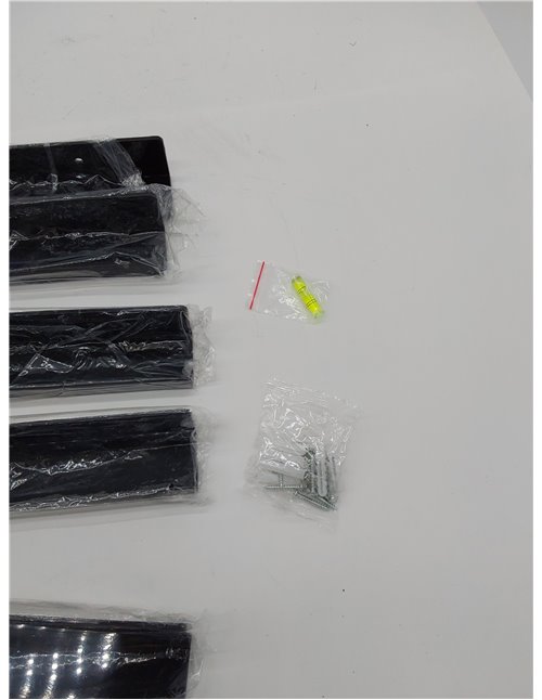 Lifewit Estantes flotantes para vinilos, Paquete de 6 Unidades de 12 Pulgadas, estantes de Pared de acrílico Transparente para d