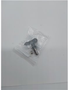 sourcing map Puntas de pulverización reversibles para pulverizador sin aire 313, boquilla de pulverización de pintura, gris 2