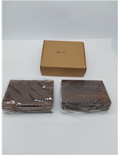Z metnal Mini estantes flotantes, pequeño estante de pared de madera natural para repisa de fotos, madera, montaje en pared, 20  2