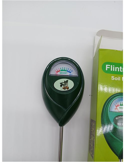 flintronic 1PC Medidor de Humedad del Suelo, Probador de Suelo Preciso, Probador de Humedad de Agricultura/Jardín, no se Necesit