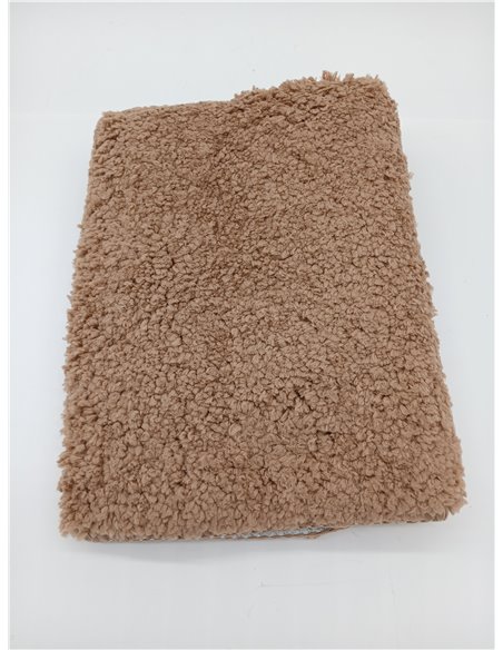 MIULEE 1 Pieza Alfombra de Forma de U Pelusa Rizada Suave Antipolvo Antideslizante Absorbente Alfombra Lavable para Baño 45 x 45