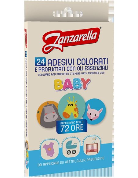 Repelente de mosquitos, 12 x 24 pegatinas difusoras de mosquitos para bebés, con repelente de mosquitos a base de aceites esenci