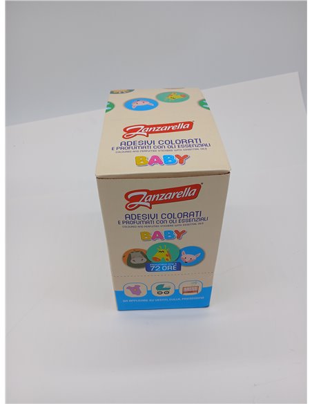 Repelente de mosquitos, 12 x 24 pegatinas difusoras de mosquitos para bebés, con repelente de mosquitos a base de aceites esenci
