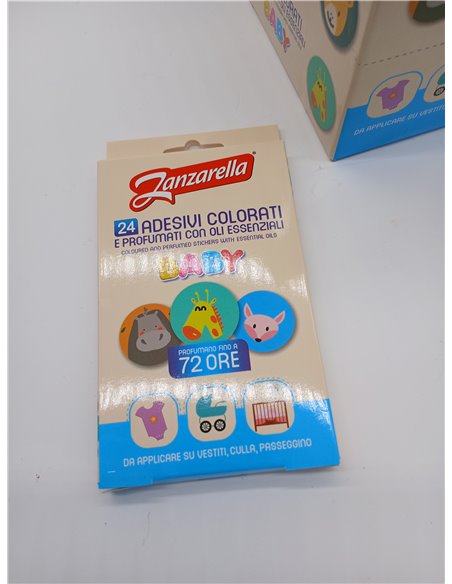 Repelente de mosquitos, 12 x 24 pegatinas difusoras de mosquitos para bebés, con repelente de mosquitos a base de aceites esenci