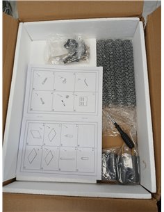 Mesa Auxiliar de Diseño en Forma de S, Mesa Auxiliar para Sofá, Mesita de Noche de Estilo Industrial para Sala de Estar, Dormito 2
