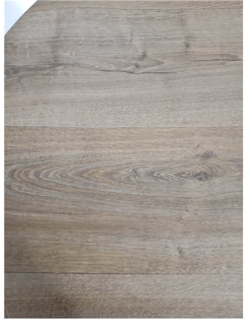 Alfombra Redonda de Vinilo Imitación Madera - Elegancia y Durabilidad para Decoración de Interiores