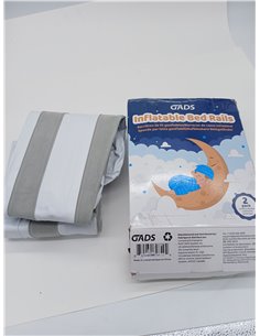 Pack 2 Barreras de Cama Inflables para Niños Pequeños - Barreras de Viaje Seguras - Protector de Cama para Niños - Barreras I
