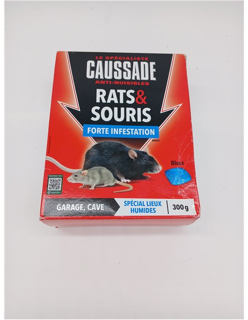 Rats & souris- bloc 12x300g