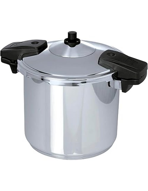 Jata OSR8 - Olla a Presión Super Rápida 8 litros, Acero Inoxidable, Apta para todas Cocinas Incluida Inducción, Diámetro 22 cm