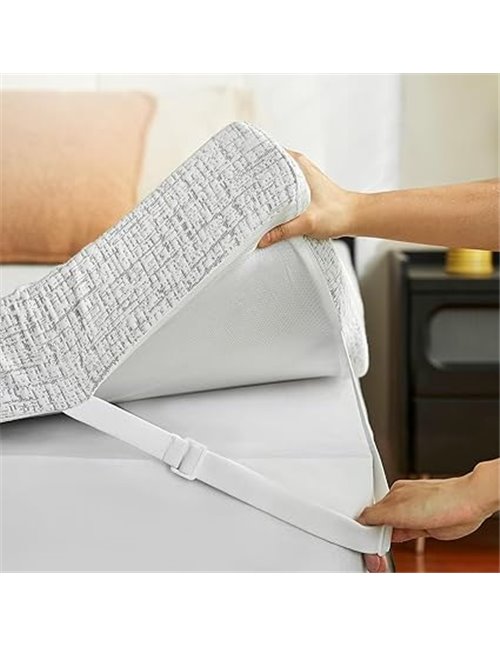 80 toppers duros con funda lavable a máquina