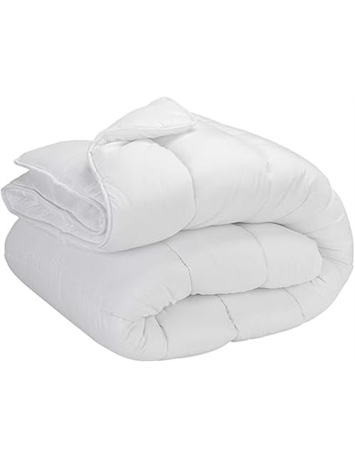 PIKOLIN Home - Edredón Nórdico 240x220 cm, Relleno Cama 150/160, Fibra 500 gr Invierno, Tratamiento Aloe Vera, Dermoprotector y 