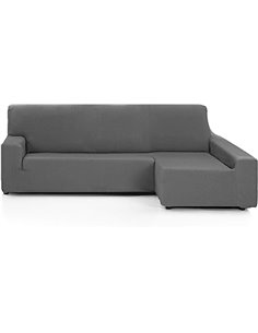 Martina Home Tunez Funda Chaise Longue Brazo Derecho Gris (Visto de Frente)