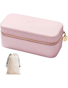 PANDORA A008_Sack A008_Sack Women's Jewellery Organizer Original Jewellery Box for Women and Girls Travel Jewellery Box Pink, pi