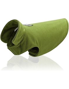 Ecent - Dog Winter Coat for Dogs, Warm Fleece for Dogs in Winter (Green, M)