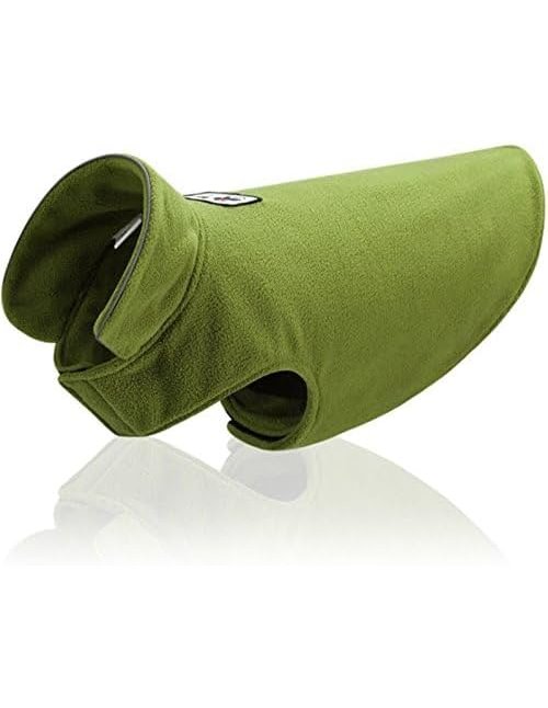 Ecent - Dog Winter Coat for Dogs, Warm Fleece for Dogs in Winter (Green, M)