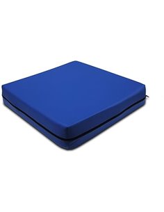 PEPE Mobility Anti-decute Cushion for Wheelchair (42 x 42 x 8 cm), Viscoelastic Postural Cushion, Blue – Made in Spain