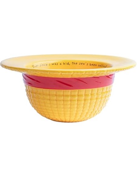 Grupo Erik Bowl One Piece Sleeve Straw Hat Luffy - Pastry and Pastry Bowls or Large Breakfast Mug (500ml) │ Bowl as a Gift One P
