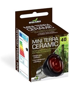 Reptiles Planet Lámpara de Calor Reptiles y Mini terrarios, de cerámica, 40 W