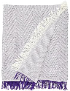 Martina Home Foulard Multiusos Espiga 130X180 Cm Crudo/Lila