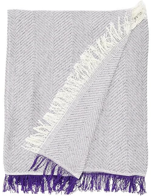 Martina Home Foulard Multiusos Espiga 130X180 Cm Crudo/Lila