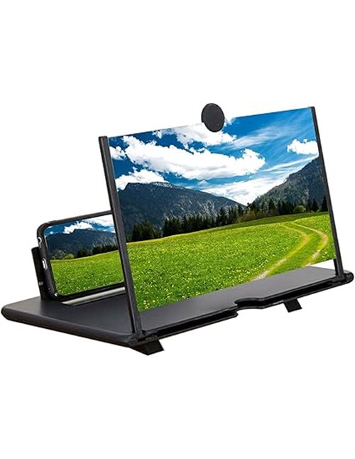 Amplificador de Pantalla, Lupa para Móvil, Lupa de Pantalla de Teléfono, Pantalla del Lupa, Adecuado para Ver Películas y Vídeos
