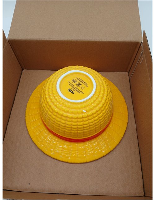 Grupo Erik Bowl One Piece Sleeve Straw Hat Luffy - Pastry and Pastry Bowls or Large Breakfast Mug (500ml) │ Bowl as a Gift One P