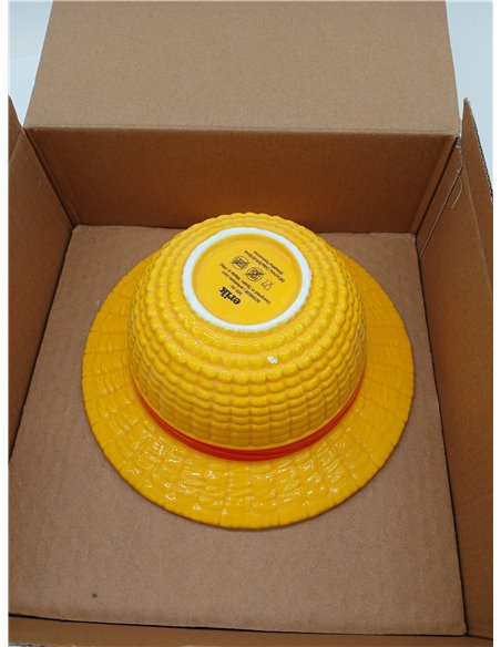 Grupo Erik Bowl One Piece Sleeve Straw Hat Luffy - Pastry and Pastry Bowls or Large Breakfast Mug (500ml) │ Bowl as a Gift One P