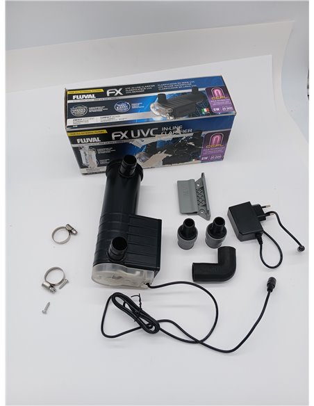 Clarificador UVC de Acuarios para Filtros Fluvla FX, 6W