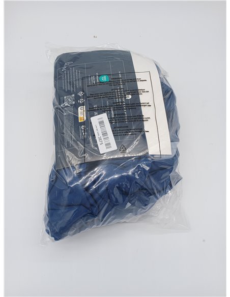 Dreamzie Funda Nordica Cama 135x200 cm con 1 Funda Almohada 80x80 cm - Azul Oscuro/Azul Grisáceo - Funda nordicas 135x200 de 100