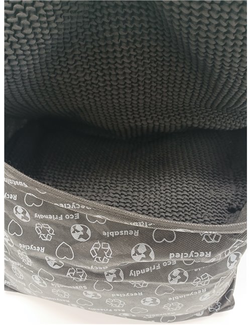 Funda Super Elástica Chaise Longue Brazo Largo Izquierdo (Visto de Frente) | Modelo NOVELE | Negro | Protector de Calidad de Tej