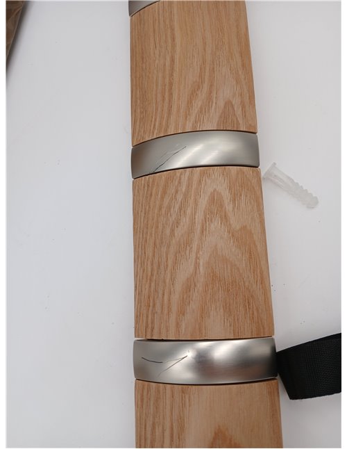 Umbra 318858-390 Flip Coat Rack, Ash Wood, Natural, 8 Removable Hooks