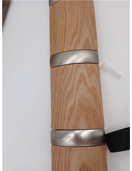 Umbra 318858-390 Flip Coat Rack, Ash Wood, Natural, 8 Removable Hooks